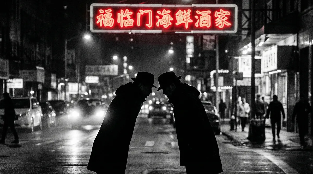 藏龙福地 头版头条：深夜密会现场